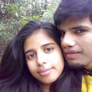 Indian girlfriend boyfriend honeymoon photos